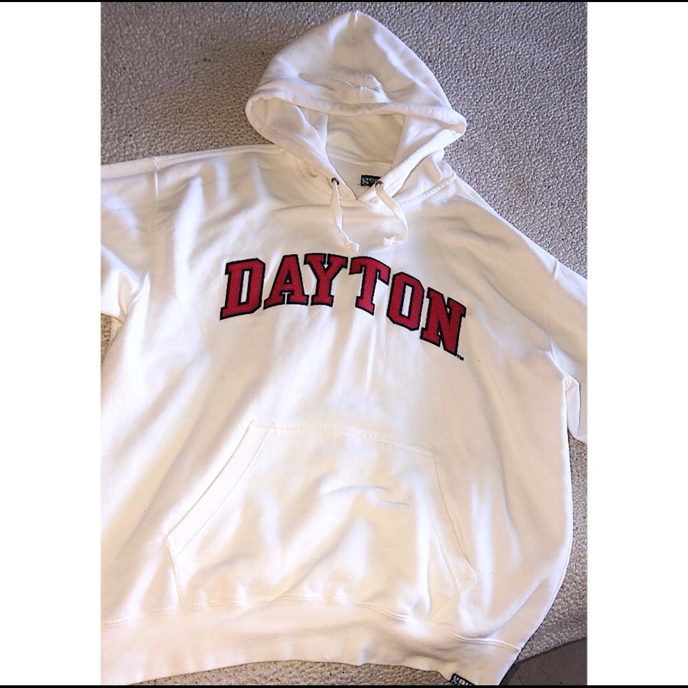 😍💕MAKE AN OFFER! WHITE DAYTON HOODIE😍❤️💕 - Picture 2 of 5